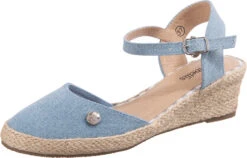 Bast Keilsandaletten