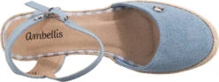 Bast Keilsandaletten -Outdoor Schritt Geschaft ambellis bast keilsandaletten 5