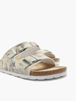 Pantolette Beige -Outdoor Schritt Geschaft bjorndal pantolette beige 4