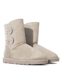 Winterboots "Lola" In Taupe -Outdoor Schritt Geschaft blackfield winterboots lola in taupe 3