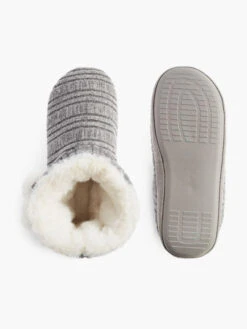 Hausschuh Grau 11 Hausschuh Grau -Outdoor Schritt Geschaft casa mia hausschuh grau 2