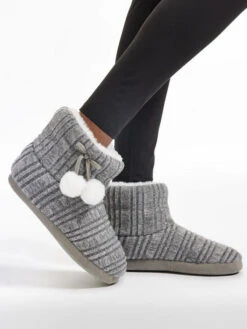 Hausschuh Grau 15 Hausschuh Grau -Outdoor Schritt Geschaft casa mia hausschuh grau 6