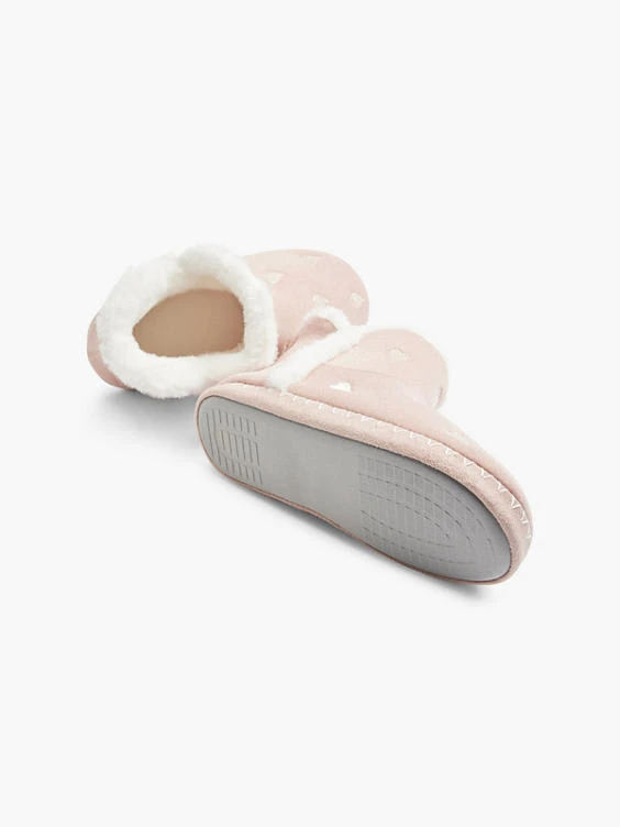 Hausschuh Rosa 5 Hausschuh Rosa – Bild 3