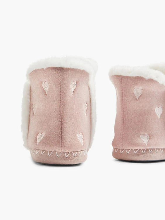 Hausschuh Rosa 6 Hausschuh Rosa – Bild 4