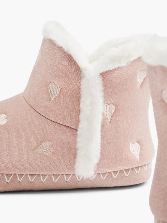 Hausschuh Rosa 7 Hausschuh Rosa – Bild 5