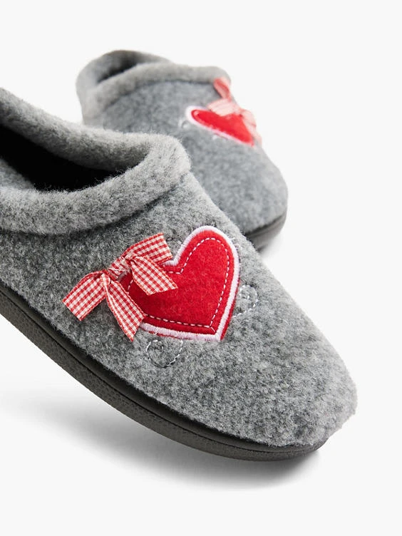 Pantoffel Grau 7 Pantoffel Grau – Bild 5