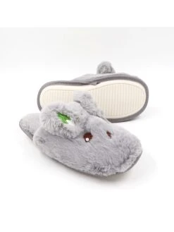 Hausschuhe In Grau -Outdoor Schritt Geschaft confly hausschuhe in grau 3