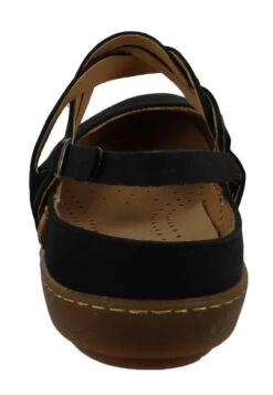 El Naturalista Ballerinas Coral Schwarz -Outdoor Schritt Geschaft el naturalista ballerinas coral schwarz 3