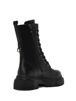 Boots In Schwarz -Outdoor Schritt Geschaft eye boots in schwarz 3