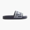 Fila Slides Navyblau -Outdoor Schritt Geschaft fila slides navyblau
