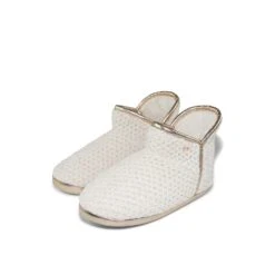 Hausschuh "bonny*soft Knit" In Braun