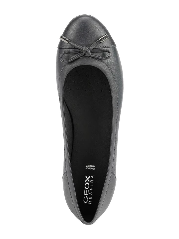Geox Leder-Ballerinas "Charlene" In Dunkelblau 7 Geox Leder-Ballerinas "Charlene" In Dunkelblau – Bild 5