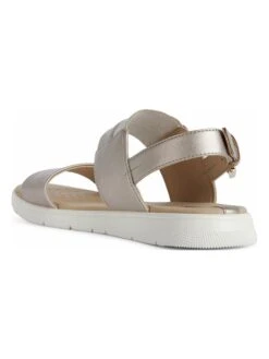 Geox Sandalen "Dandra" In Chamagner -Outdoor Schritt Geschaft geox sandalen dandra in chamagner 2