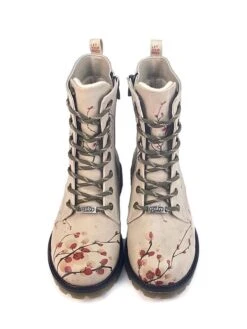 Boots In Beige/ Bunt -Outdoor Schritt Geschaft goby boots in beige bunt 3