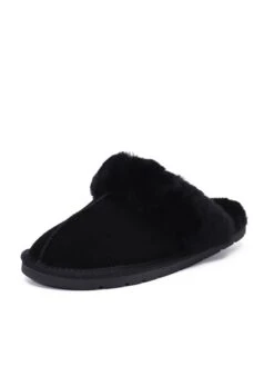 Schaffell-Hausschuhe "Emeline" In Schwarz 16 Schaffell-Hausschuhe "Emeline" In Schwarz -Outdoor Schritt Geschaft gooce schaffell hausschuhe emeline in schwarz 4
