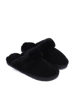 Schaffell-Hausschuhe "Emeline" In Schwarz 17 Schaffell-Hausschuhe "Emeline" In Schwarz -Outdoor Schritt Geschaft gooce schaffell hausschuhe emeline in schwarz 5