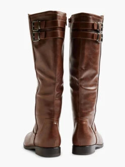 Weitschaftstiefel Cognac -Outdoor Schritt Geschaft graceland weitschaftstiefel cognac 3