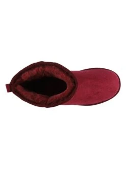 Winterboots "Miley" In Rot -Outdoor Schritt Geschaft island boot winterboots miley in rot 2