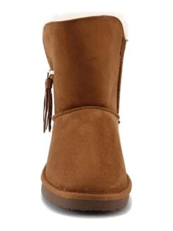 Winterboots "Whale" In Hellbraun -Outdoor Schritt Geschaft island boot winterboots whale in hellbraun 3