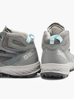 Jack Wolfskin Trekkingboots South Hiker Lt Shield Mid W Grau -Outdoor Schritt Geschaft jack wolfskin trekkingboots south hiker lt shield mid w grau 3