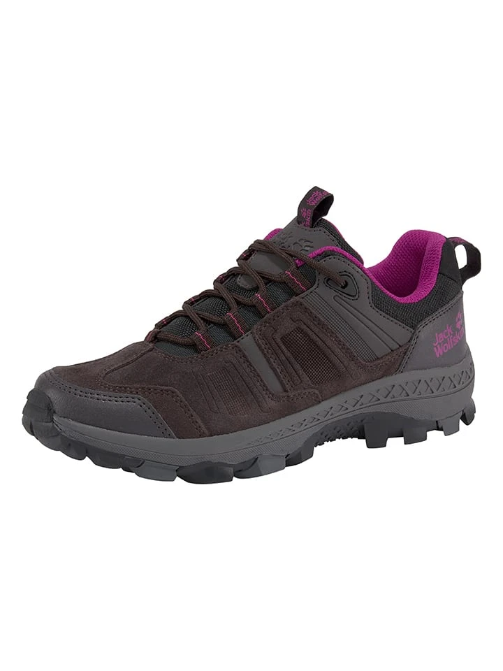 Jack Wolfskin Trekkingschuhe "Switchback 2" In Anthrazit/ Pink 3 Jack Wolfskin Trekkingschuhe "Switchback 2" In Anthrazit/ Pink