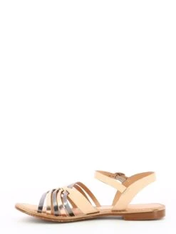 Kickers Sandalen "Etcetera" In Beige/ Silber -Outdoor Schritt Geschaft kickers sandalen etcetera in beige silber 2