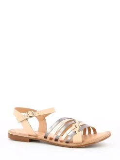 Kickers Sandalen "Etcetera" In Beige/ Silber