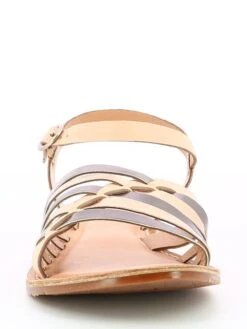 Kickers Sandalen "Etcetera" In Beige/ Silber -Outdoor Schritt Geschaft kickers sandalen etcetera in beige silber 3