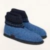 Hüttenschuhe "Kauns" In Blau -Outdoor Schritt Geschaft kitz pichler huttenschuhe kauns in blau