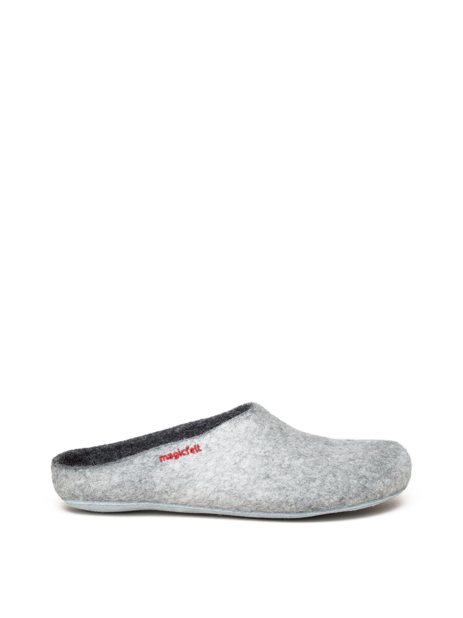 Filzpantoffel In Hellgrau 4 Filzpantoffel In Hellgrau – Bild 2