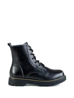 Schnürschuhe In Schwarz