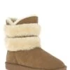 Leder-Winterboots "Evan" In Hellbraun -Outdoor Schritt Geschaft nicebay leder winterboots evan in hellbraun