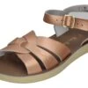 Sandalen SWIMMER 8021 In Goldfarben -Outdoor Schritt Geschaft salt water sandals sandalen swimmer 8021 in goldfarben