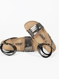 Sandalen "Dawi" In Silber -Outdoor Schritt Geschaft sunbay sandalen dawi in silber 4