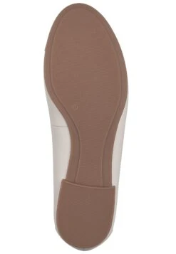 Tamaris Ballerinas Creme -Outdoor Schritt Geschaft tamaris ballerinas creme 3