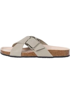 Tamaris GreenStep Pantolette In SAGE -Outdoor Schritt Geschaft tamaris greenstep pantolette in sage 3