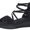 Tamaris Sandalen Schwarz -Outdoor Schritt Geschaft tamaris sandalen schwarz