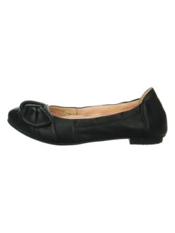 Think! Leder-Ballerinas "Balla" In Schwarz