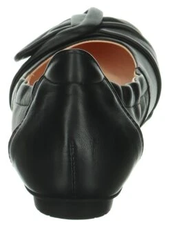 Think! Leder-Ballerinas "Balla" In Schwarz -Outdoor Schritt Geschaft think leder ballerinas balla in schwarz 6