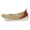 Think! Leder-Ballerinas "Cugal" In Beige -Outdoor Schritt Geschaft think leder ballerinas cugal in beige