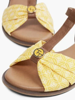 Tom Tailor Sandale Braun -Outdoor Schritt Geschaft tom tailor sandale braun 4