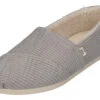 Toms Hausschuhe ALPARGATA 10017348 In Grau -Outdoor Schritt Geschaft toms hausschuhe alpargata 10017348 in grau