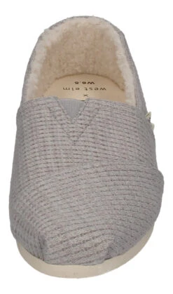 Toms Hausschuhe ALPARGATA 10017348 In Grau -Outdoor Schritt Geschaft toms hausschuhe alpargata 10017348 in grau 2