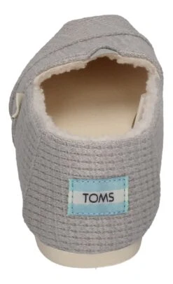 Toms Hausschuhe ALPARGATA 10017348 In Grau -Outdoor Schritt Geschaft toms hausschuhe alpargata 10017348 in grau 4