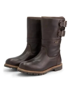 Leder-Boots "Yukon" In Braun -Outdoor Schritt Geschaft travelin leder boots yukon in braun 6