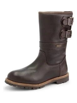 Leder-Boots "Yukon" In Braun -Outdoor Schritt Geschaft travelin leder boots yukon in braun 7