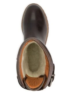 Leder-Boots "Yukon" In Braun -Outdoor Schritt Geschaft travelin leder boots yukon in braun 9