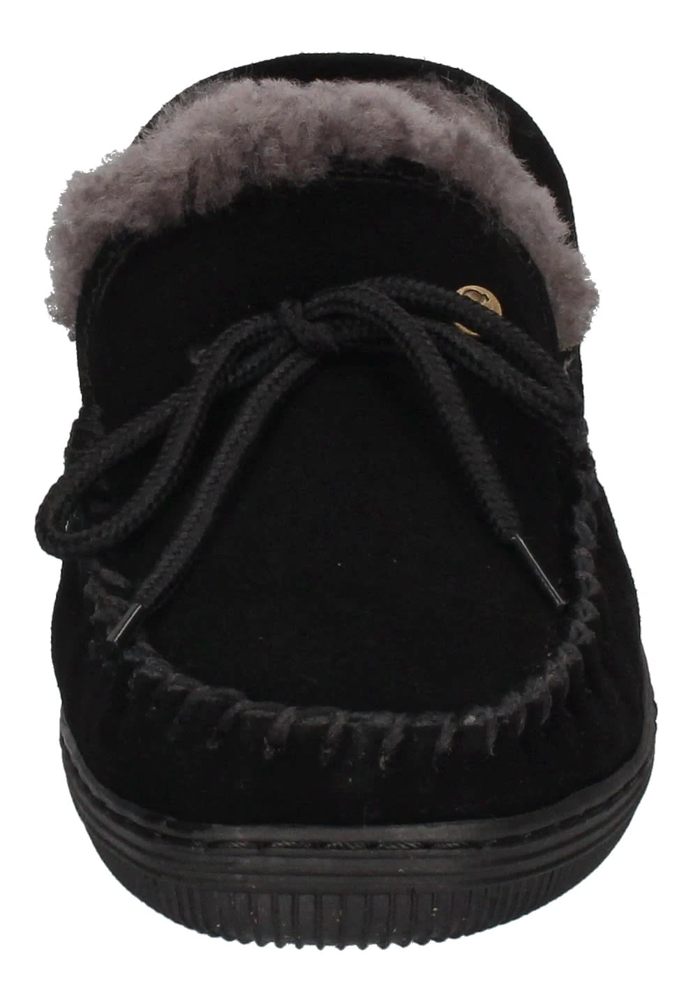Warmbat Hausschuhe Koala Suede In Schwarz 5 Warmbat Hausschuhe Koala Suede In Schwarz – Bild 3