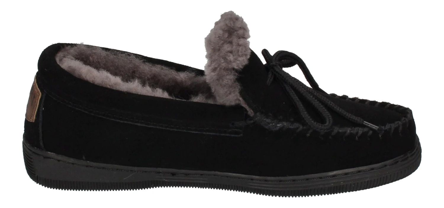 Warmbat Hausschuhe Koala Suede In Schwarz 6 Warmbat Hausschuhe Koala Suede In Schwarz – Bild 4
