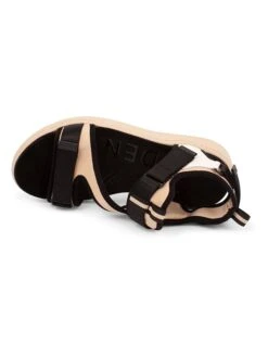 Woden Sandalen "Emilie" In Beige/ Schwarz 12 Woden Sandalen "Emilie" In Beige/ Schwarz -Outdoor Schritt Geschaft woden sandalen emilie in beige schwarz 3